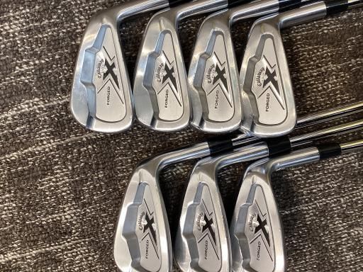 キャロウェイ X FORGED 7S USA アイアンセット IR Dynamic G フレックスX メンズ 男性用 右利き 右用 Cランク ゴルフクラブ