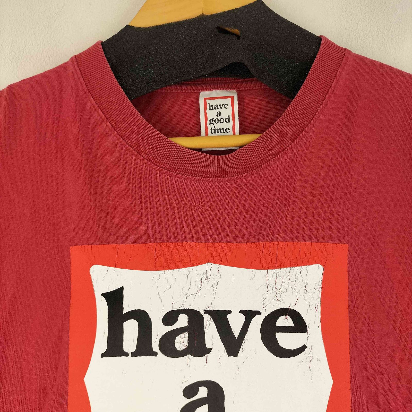 ハブアグッドタイム HAVE A GOOD TIME フロントプリント S/S T