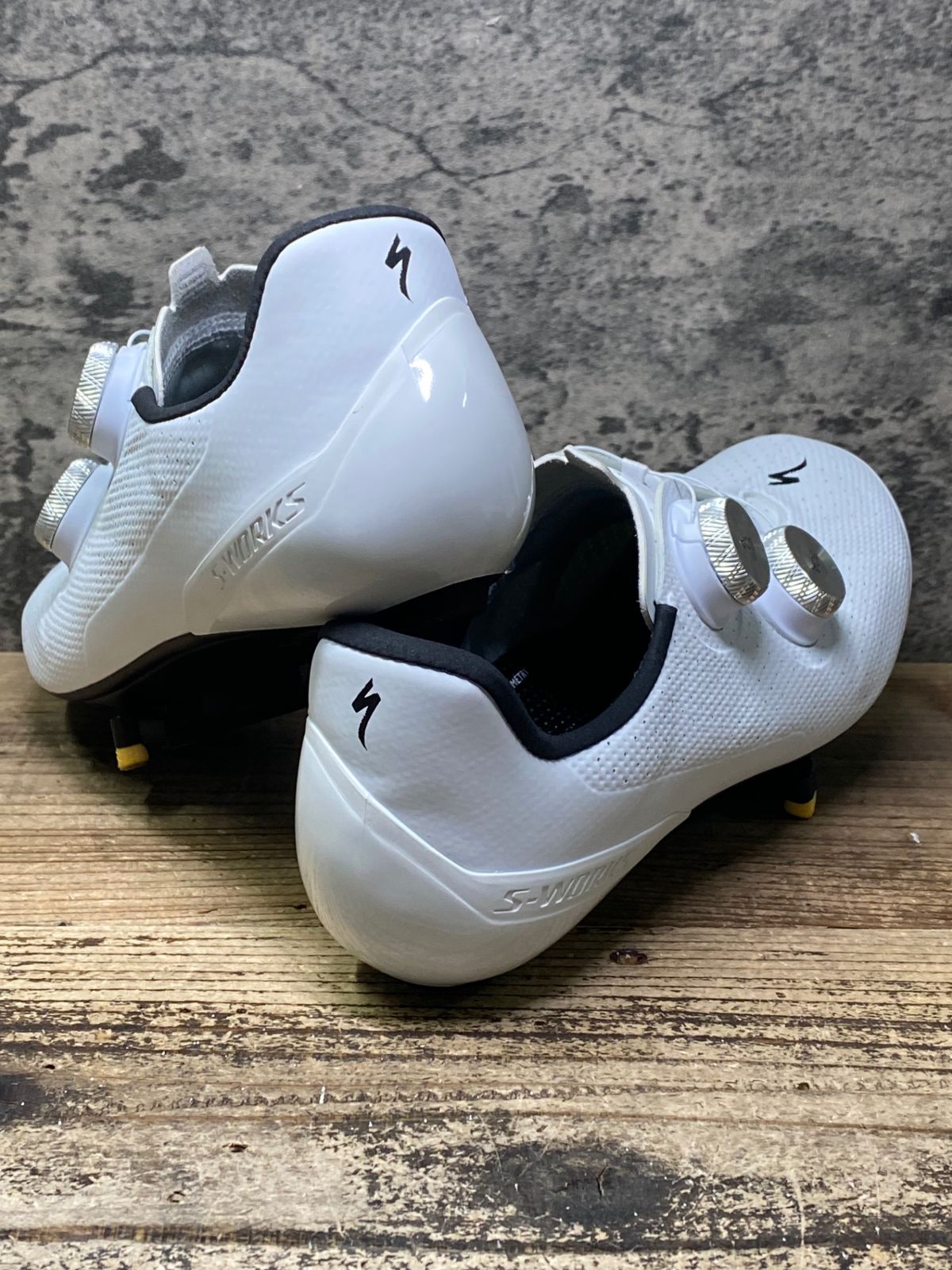 JJ913 スペシャライズド SPECIALIZED S-WORKS TORCH ビンディングシューズ EU40.5 SPD-SL ホワイト