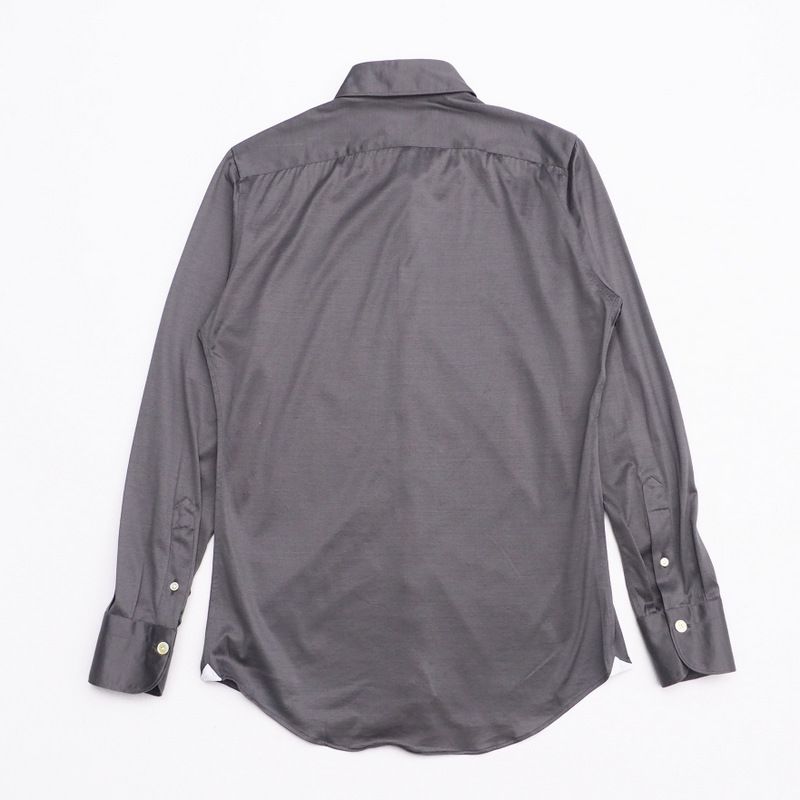 Finamore フィナモレ 長袖シャツ サイズS イタリア製 ブランド古着 20251015|RA1672