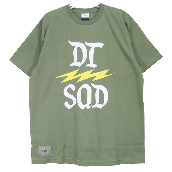新品同様 WTAPS ダブルタップス 23SS DSQD/SS/COTTON 231ATDT-STM05S 