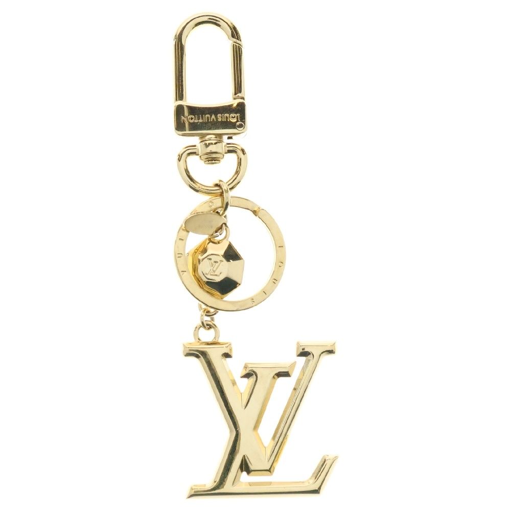 LOUIS VUITTON ルイヴィトン キーホルダー LV ファセット ポルトクレ キーリング M65216 GP ゴールド