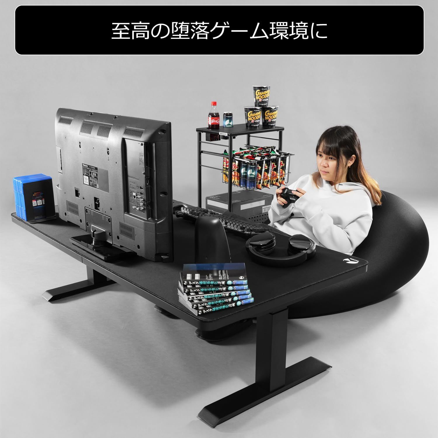 幅140×奥行き70cm たわみに強いタフ天板
