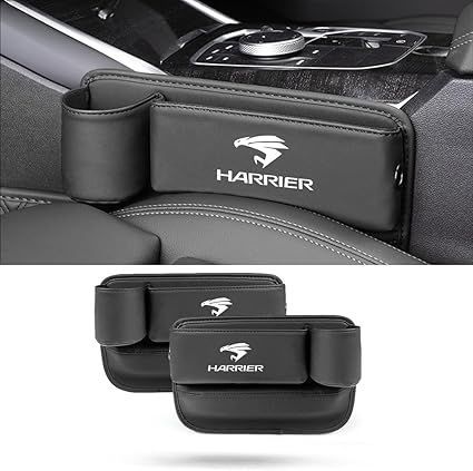 トヨタ ハリアー シートサイドポケット HARRIER 車内 隙間 収納 ケース ハリアー 30系 60系 80系 車 サイド収納ボックス 大容量 ドリンクホルダー付き 小物入れ 落下防止 カー用品 カーアクセサリー PUレザ