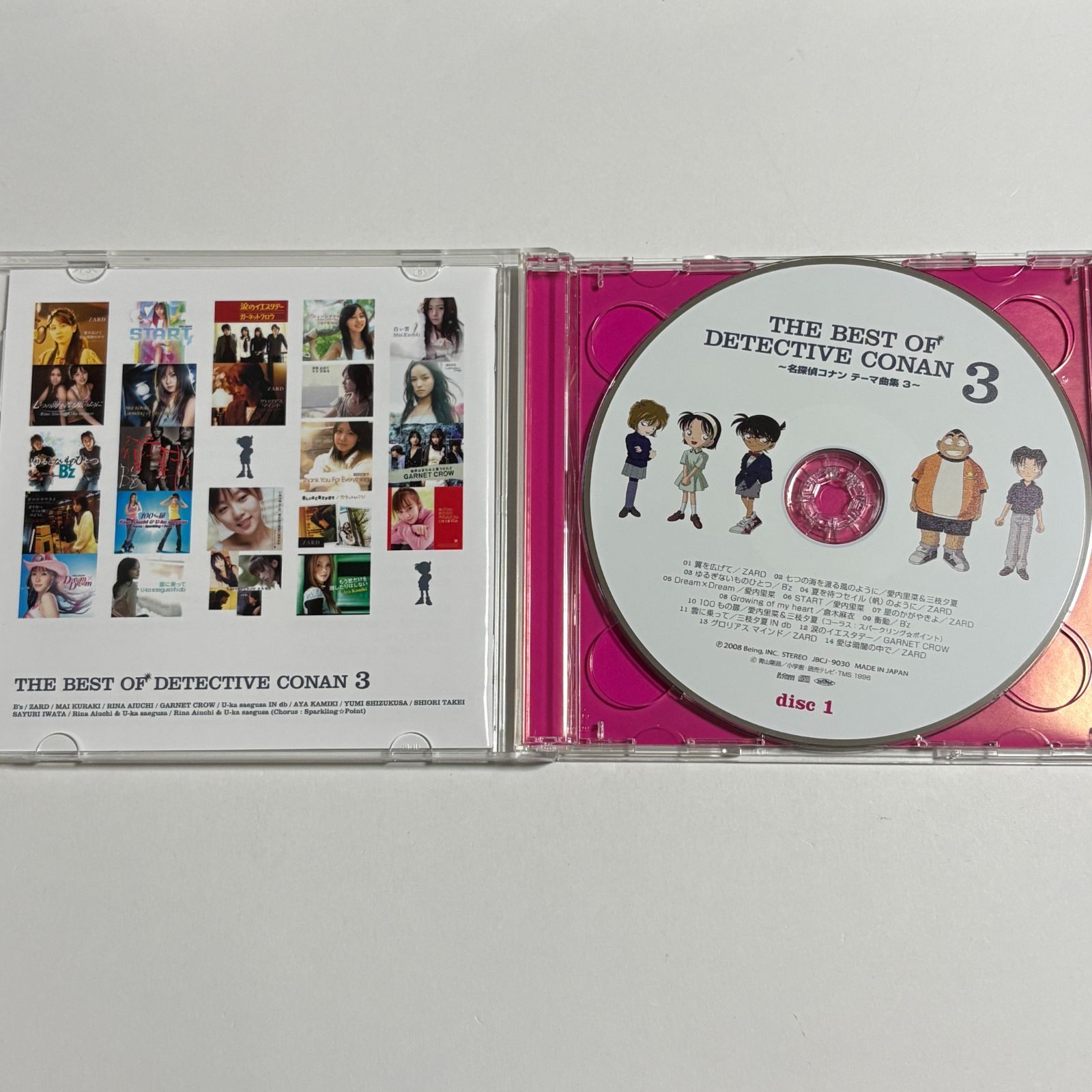 2枚組CD『名探偵コナン テーマ曲集3 THE BEST OF DETECTIVE CONAN 3