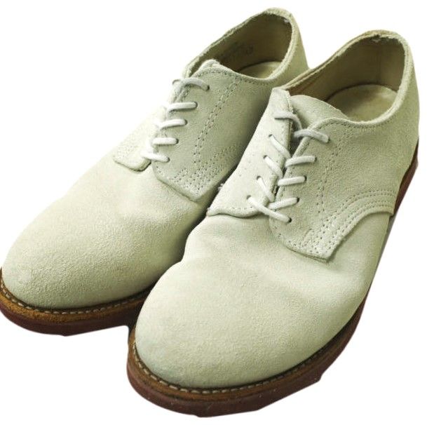 WALK OVER ウォークオーバー アメリカ製 DERBY SUEDE ホワイトバックス