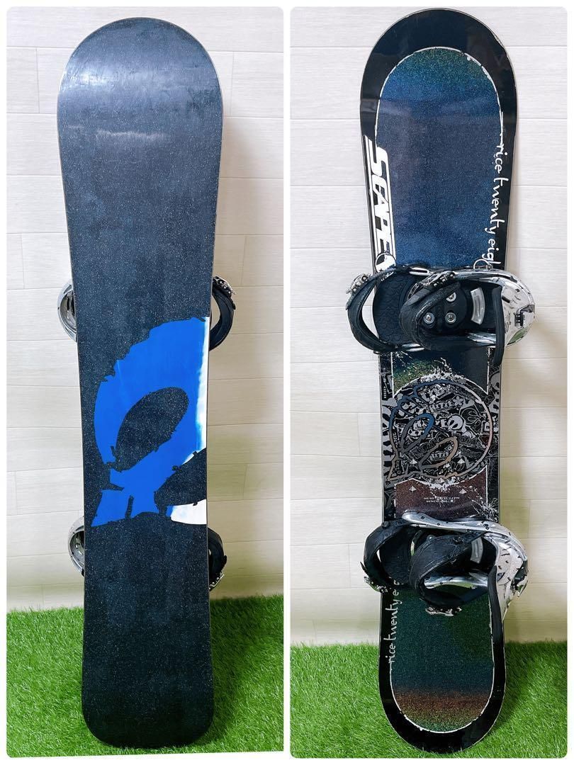 28【メンズ3点】ライス 28 146cm バートン ケーツー 24cm スノボ