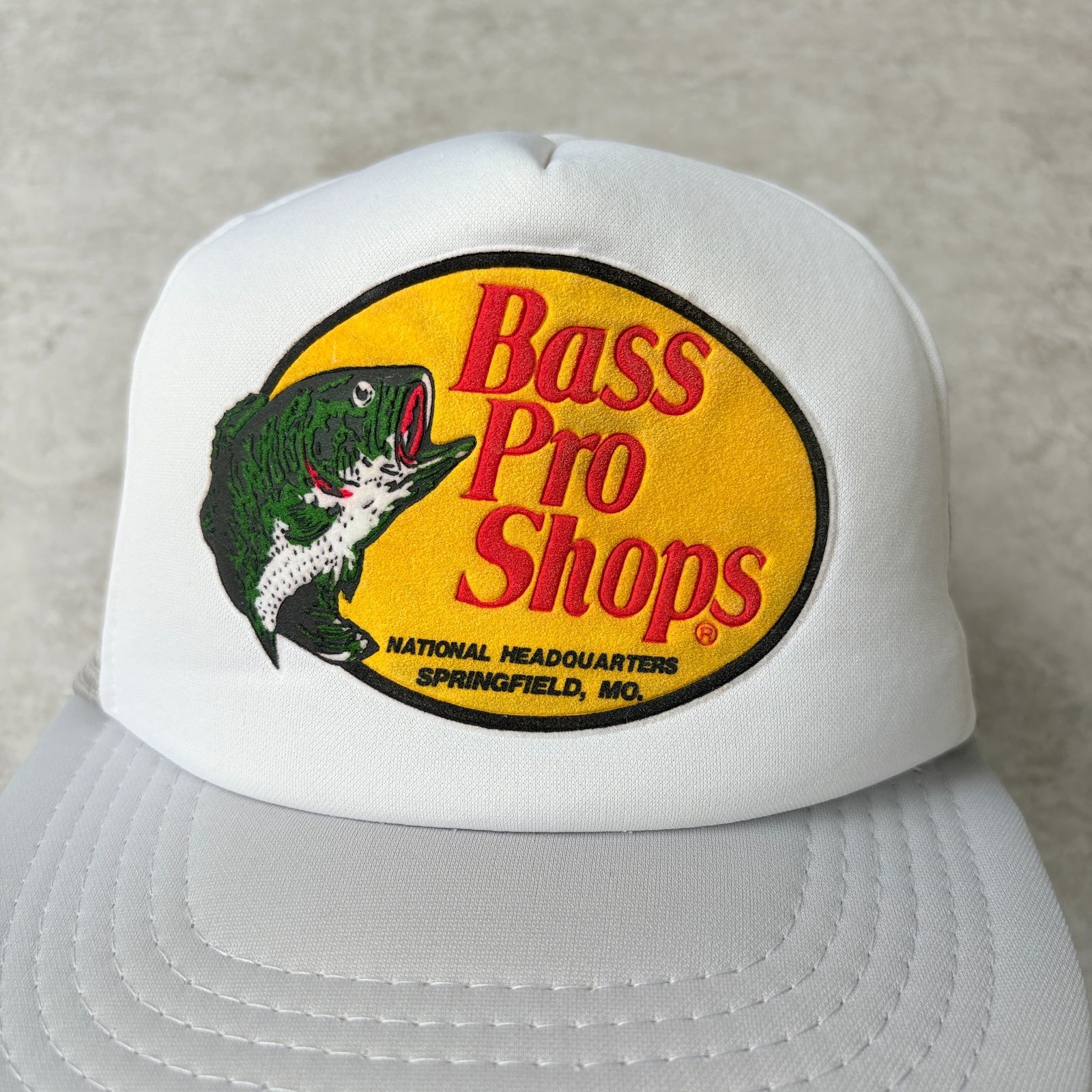 90s Bass Pro Shops(バスプロショップス) トラッカーキャップ 90s BASS PRO SHOPS Tracker Cap 【gray × white】 バスプロ