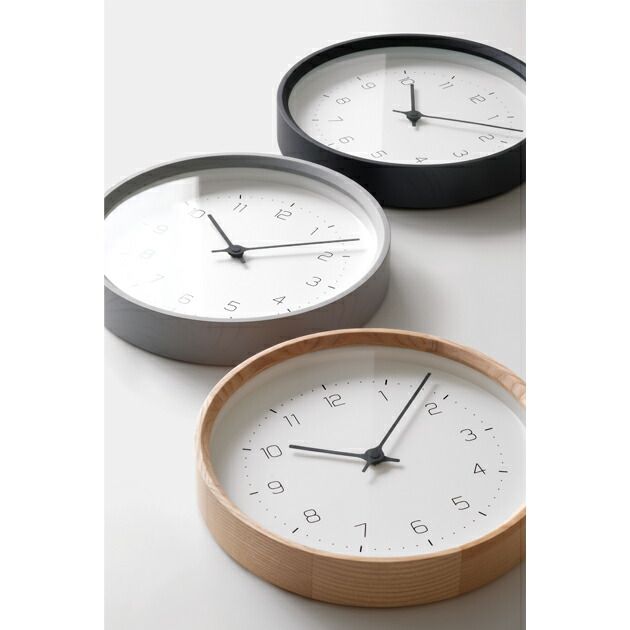 レムノス 掛け時計 NEUT wall clock KK22-09
