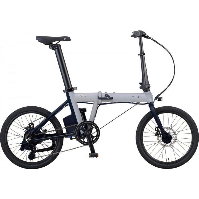 DAHON ダホン K-ONE ケーワン Cool Gray 20インチ 7段変速 折りたたみ自転車 E-バイク 電動アシスト