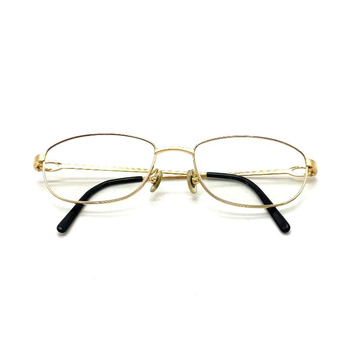 Cartier カルティエ トリニティ フルリム ゴールド 眼鏡 eH0552N