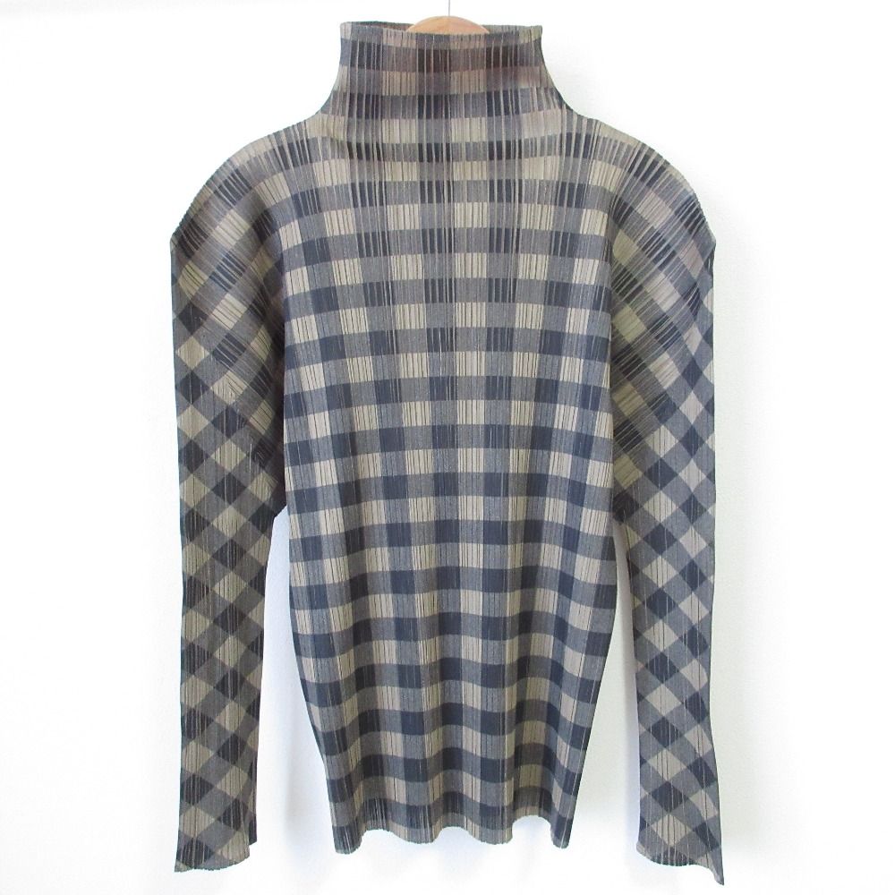 美品 PLEATS PLEASE プリーツプリーズ イッセイミヤケ ブロック