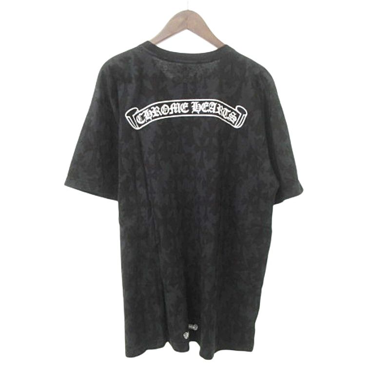 クロムハーツ CHROME HEARTS 24SS Graveyard Cemetery Cross Tee 