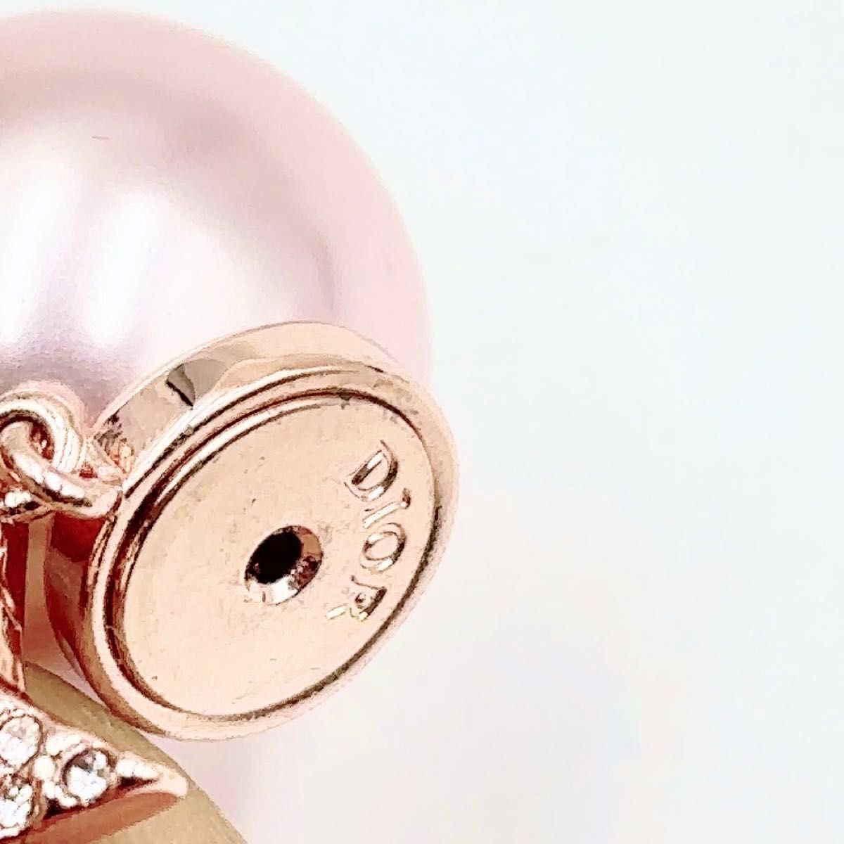 DIOR Dior Tribales ピアス メタル・レジンパール・クリスタル DIOR TRIBALES ピアス メタル・レジンパール・クリスタル