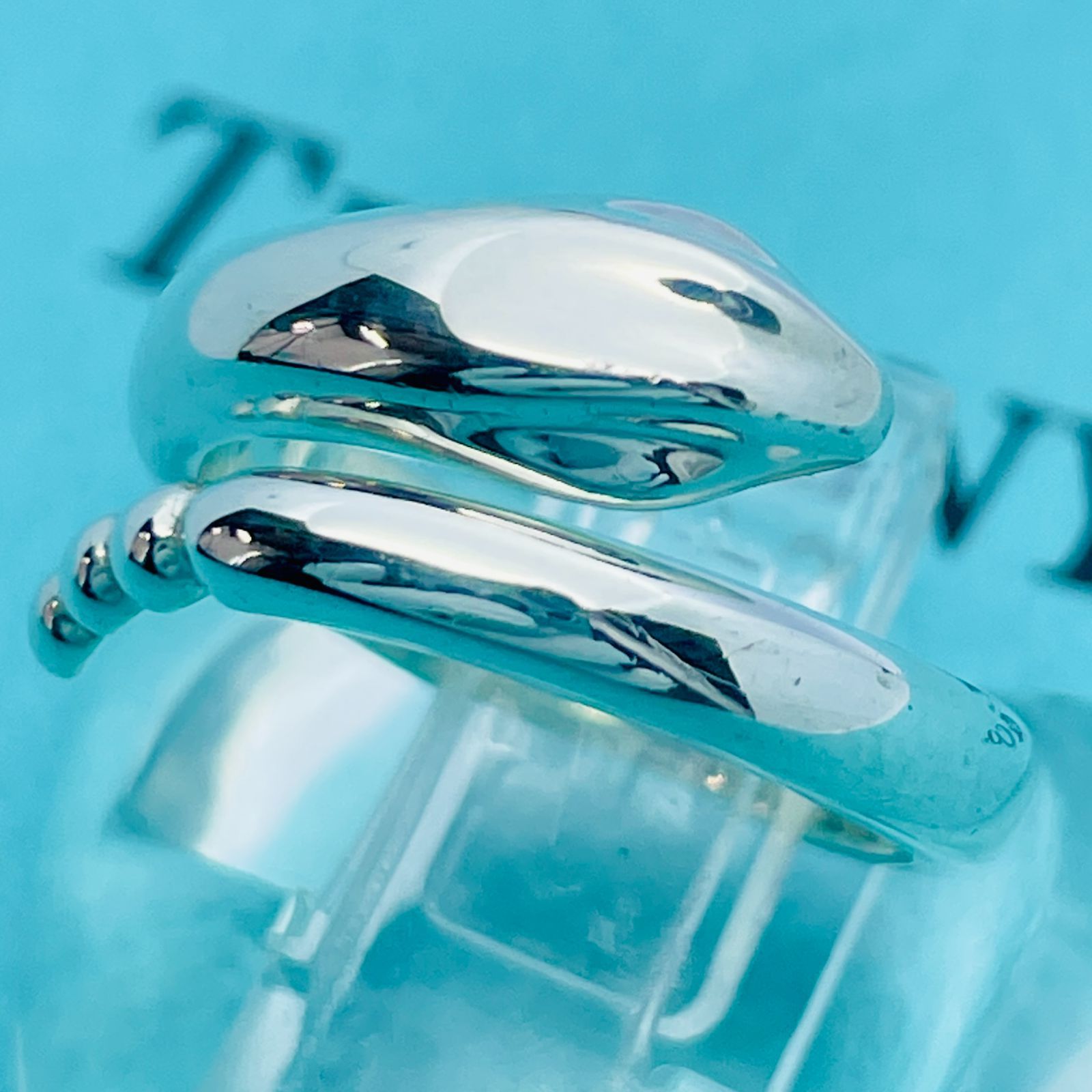 7号 ティファニー スネーク リング シルバー Tiffany&Co./24-1202S