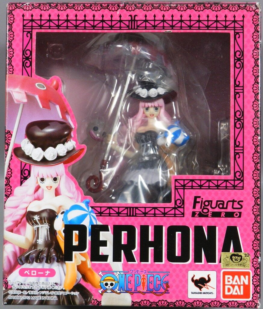 バンダイ フィギュアーツZERO ワンピース ペローナ フィギュア 開封品 中古】(本体A/箱B)フィギュアーツZERO ワンピース ペローナ 完成