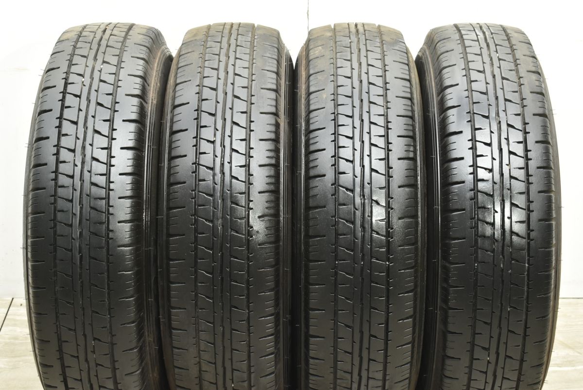DUNLOP 195/80R15 バリ溝 ほぼ新品 Yahoo!オークション - 2024年製 バリ溝4本セット ダンロップ