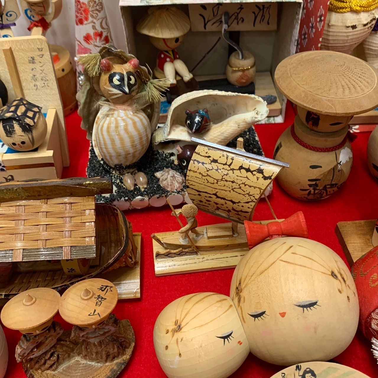 昭和玩具 美品 妙義神社 鷽 木彫り 人形 郷土玩具 信仰玩具 民芸