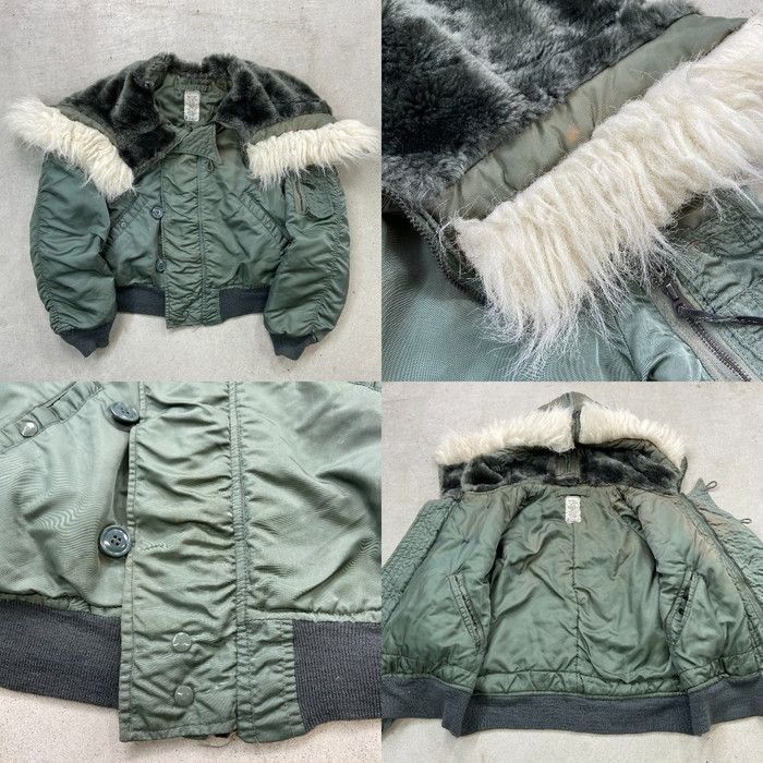 83年納品 U.S.AIR FORCE 米軍実品 N-2B AVIREX アビレックス フライト