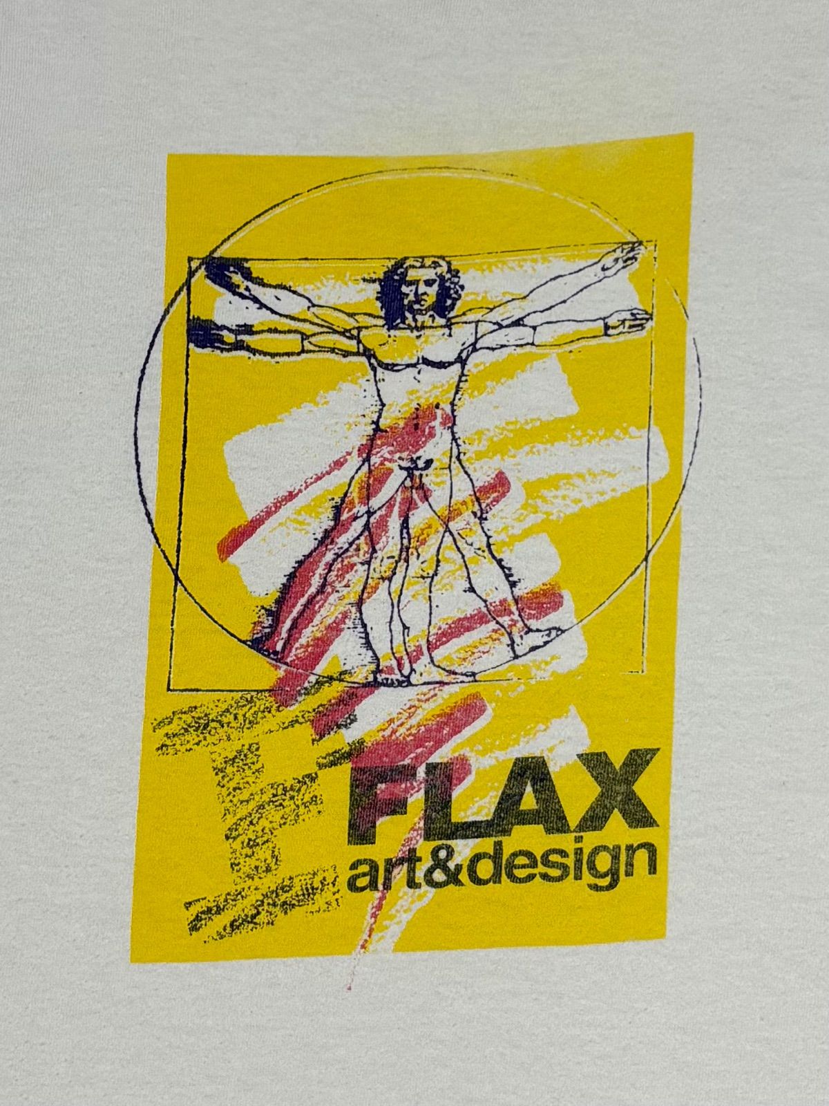 90s FLAX art&design レオナルド・ダ・ヴィンチ ウィトルウィウス的