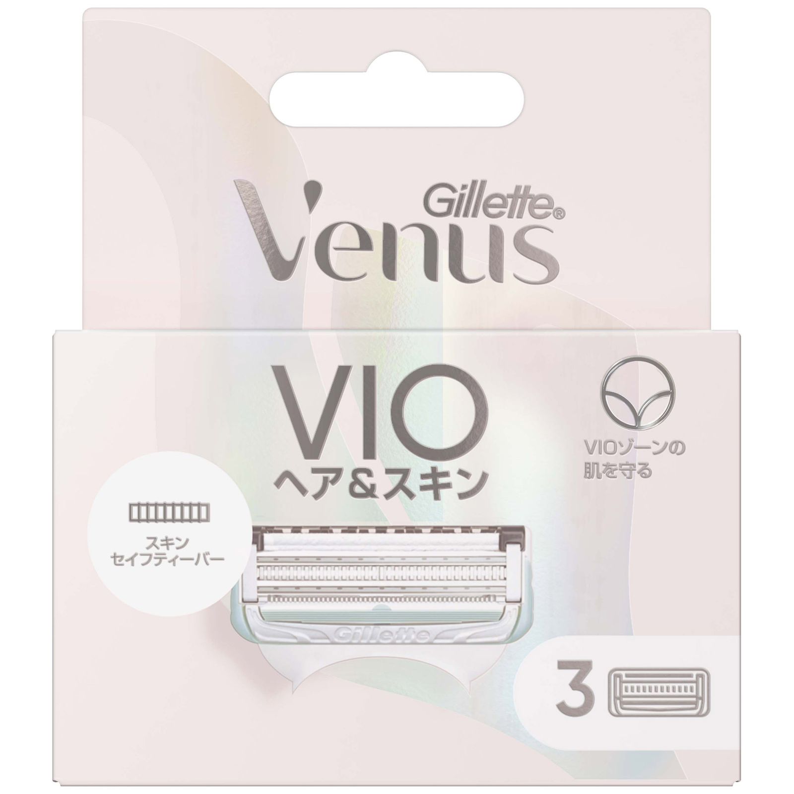 まとめ買い-10点セット ヴィーナス ＶＩＯカミソリ 替刃３個 ジレット 女性用カミソリ