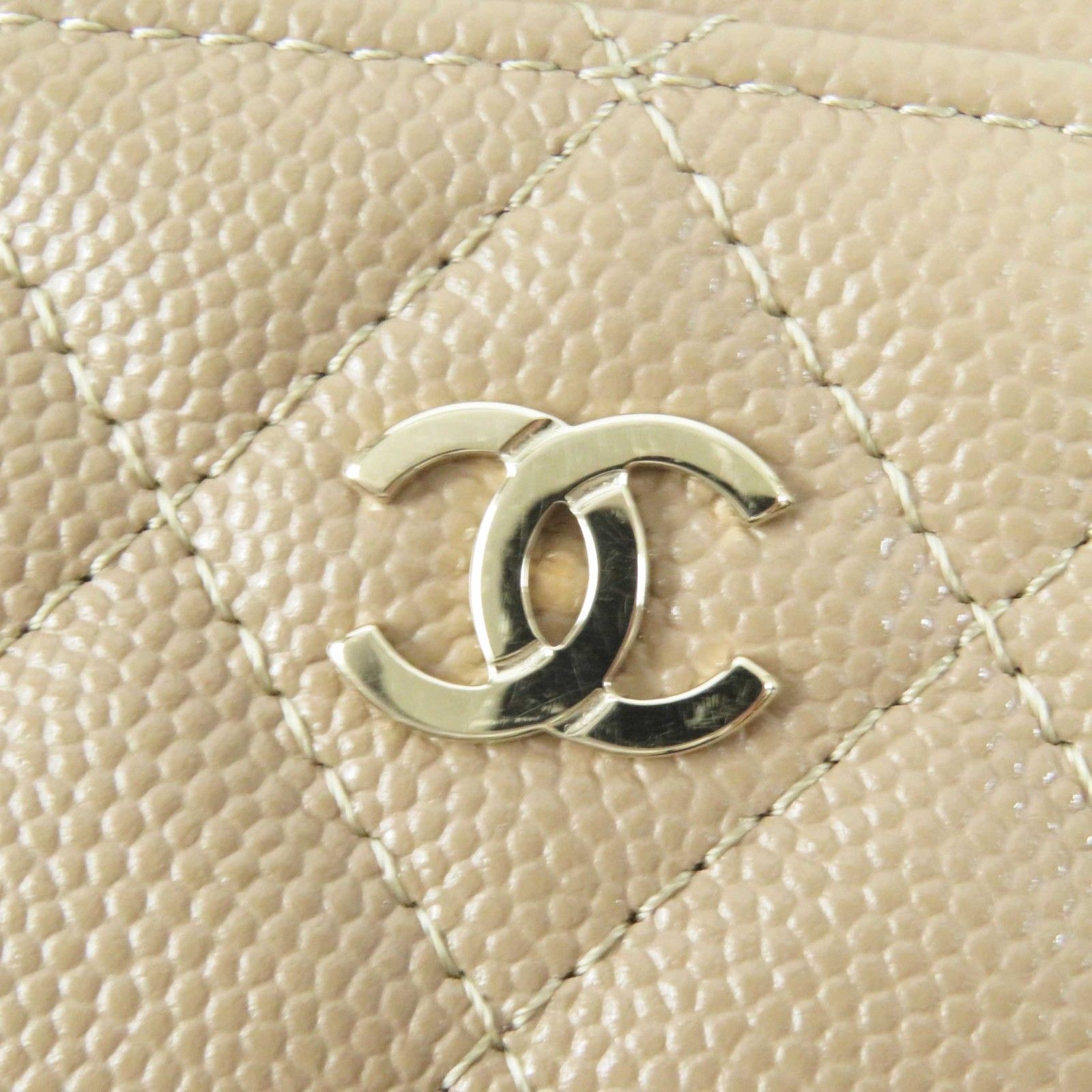 美品◎CHANEL シャネル AP1650 タイムレスクラシック キャビアスキン 