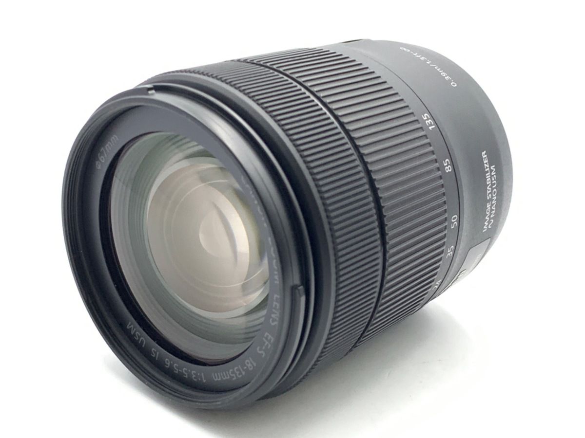 EF-S18-135mm F3.5-5.6 レンズ 並品》Canon EF-S18-135mm F3.5-5.6 IS STM 中古 《並品