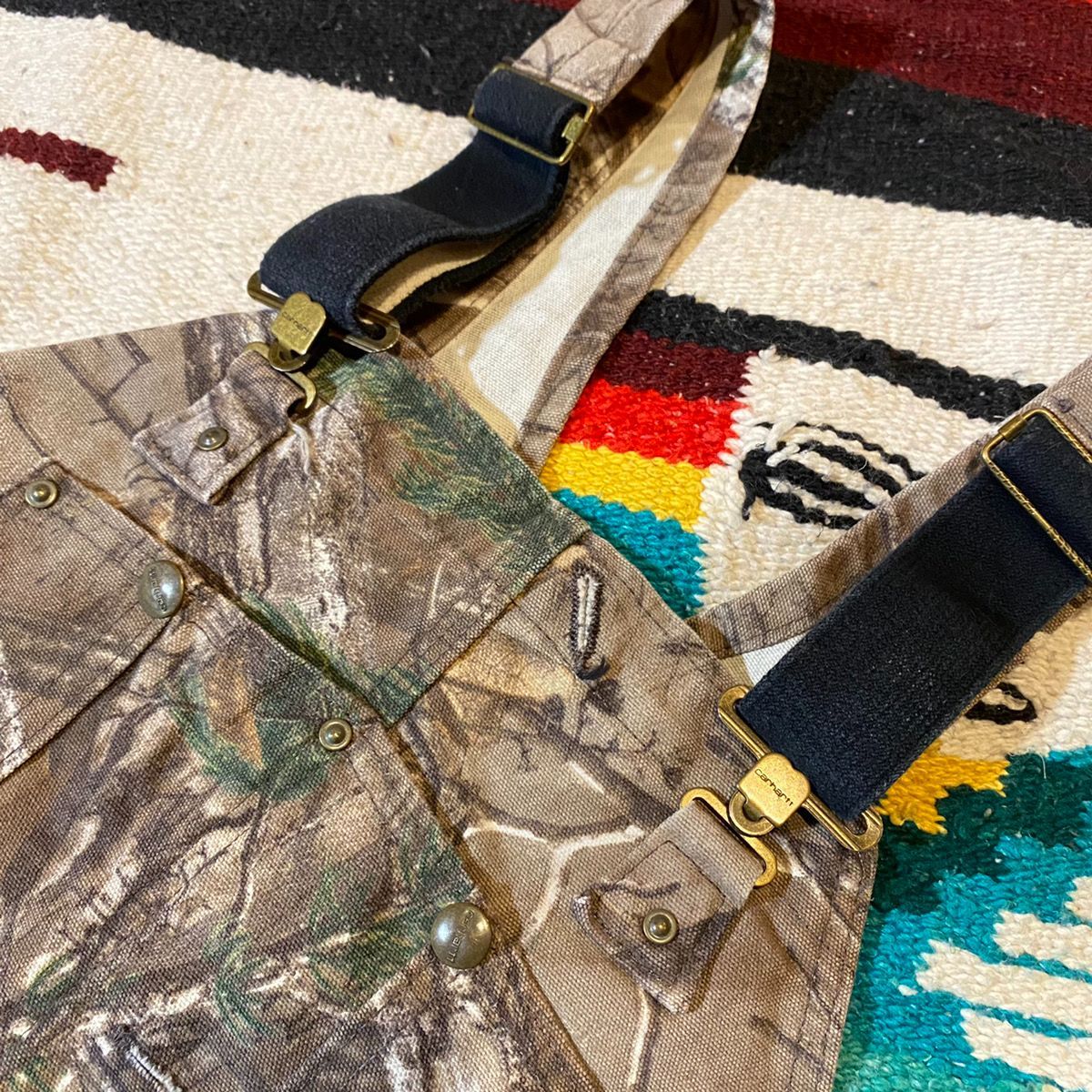 Carhartt カーハート Double Knee QUILT LINED Real Tree Camo
