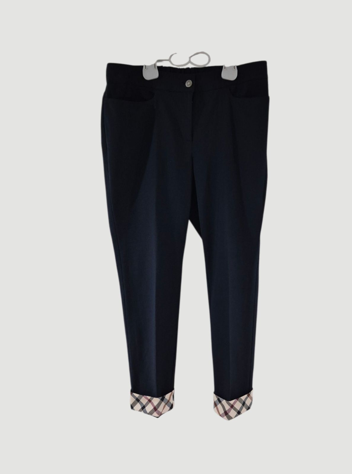 29 30 DAKS(ダックス) レディース スパン糸 スラックス
