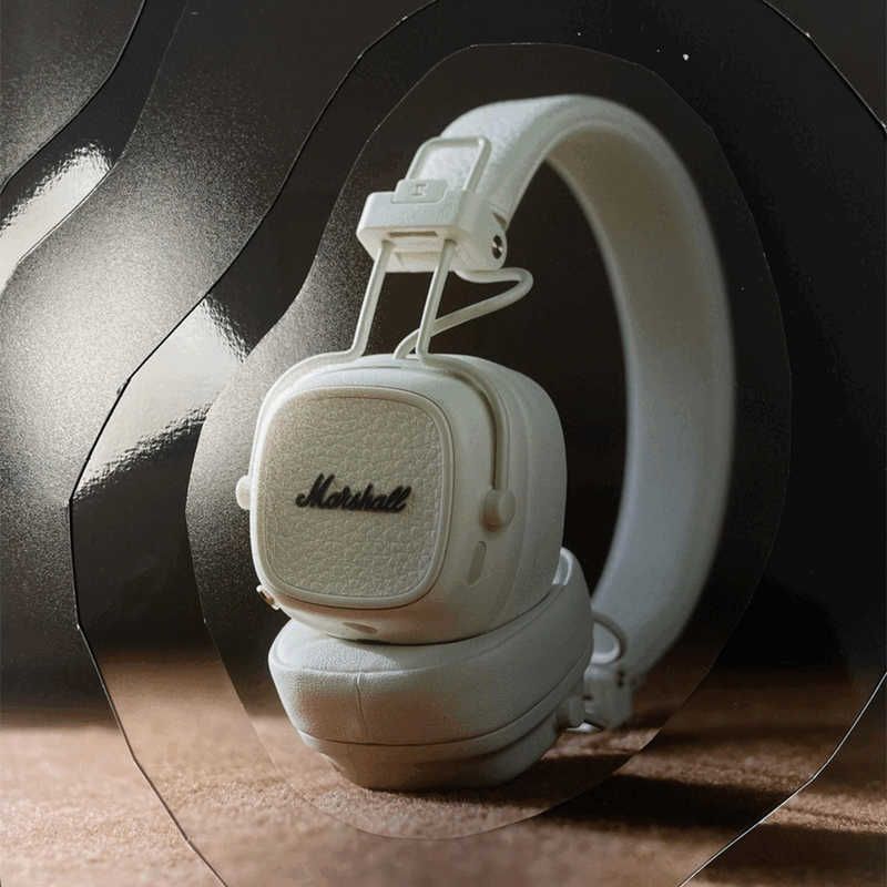 影響力のある MARSHALL ブルートゥースヘッドホン Major V Bluetooth対応 φ3.5mm ミニプラグ クリーム MAJOR5CREAM