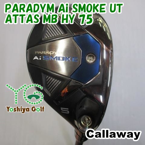 キャロウェイ PARADYM Ai SMOKE ユーティリティ 6番（6U）U6 Ai SMOKE