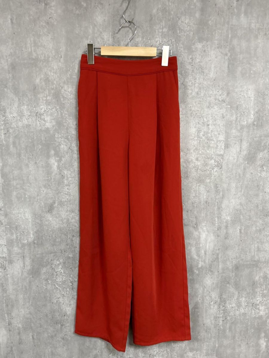 【最終お値下げ】MAISON SPECIAL メゾンスペシャル　サイズ36 MAISON SPECIAL メゾン スペシャル パンツ size36/赤 □◇◎レディース