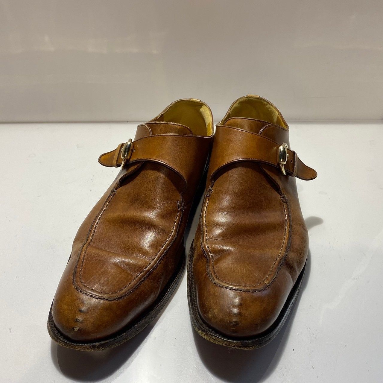 GUCCI グッチ ビジネスシューズ ローファー メンズ 39 1/2 E 24.5cm 