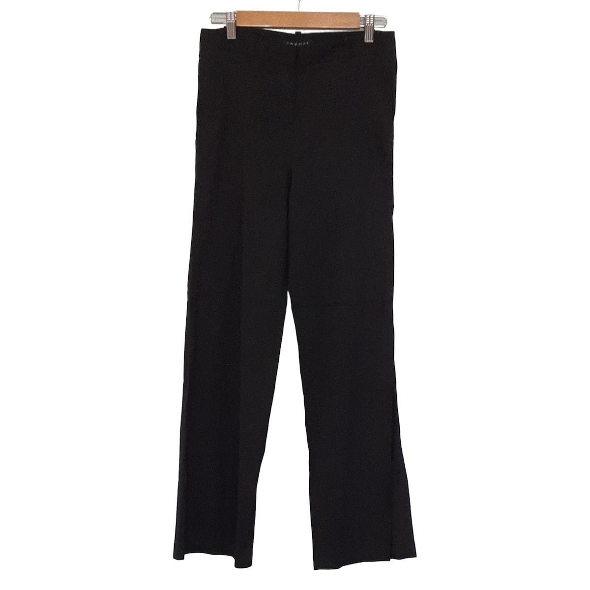 【新品】セオリー　レディース　黒パンツ　00サイズ theory(セオリー) パンツ サイズ0 XS レディース - 黒 フル
