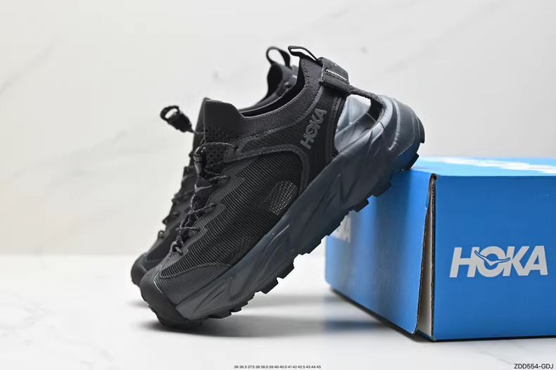 HOKA ONEONEホカ ホパラ2 ユニセックス HOPARA 2 Black サンダル シューズ 靴 スポーツサンダル 厚底 黒 おしゃれ キャンプ アウトドア ホカオネ