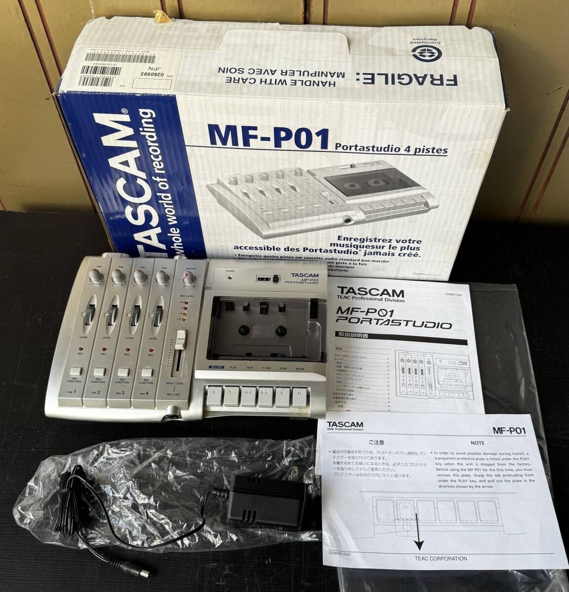 TASCAM タスカム MF-P01 カセット マルチ トラック レコーダー