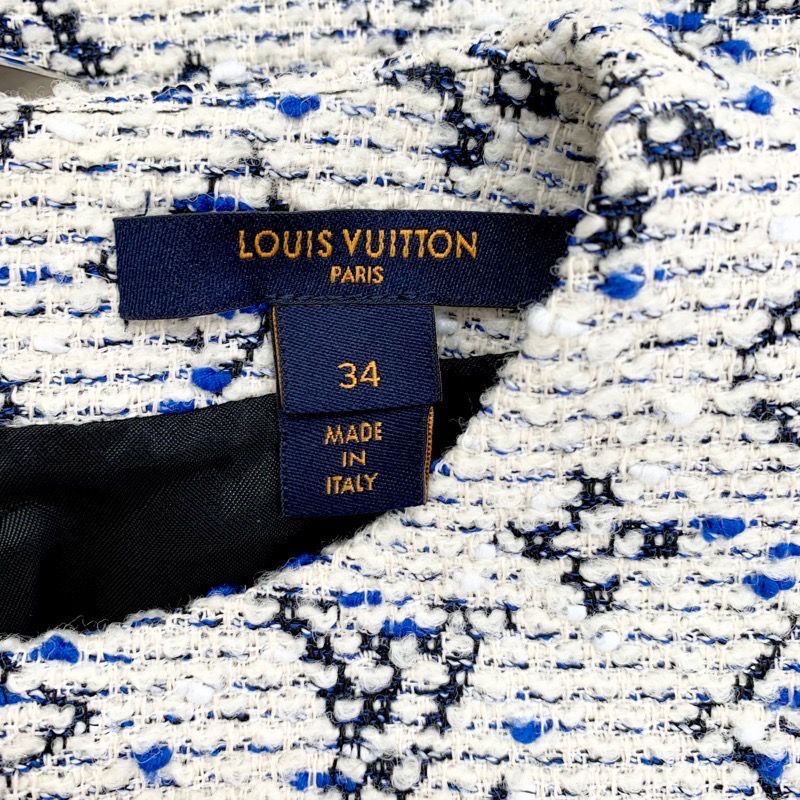 ルイヴィトン LOUIS VUITTON モノグラム ワンピース ホワイト