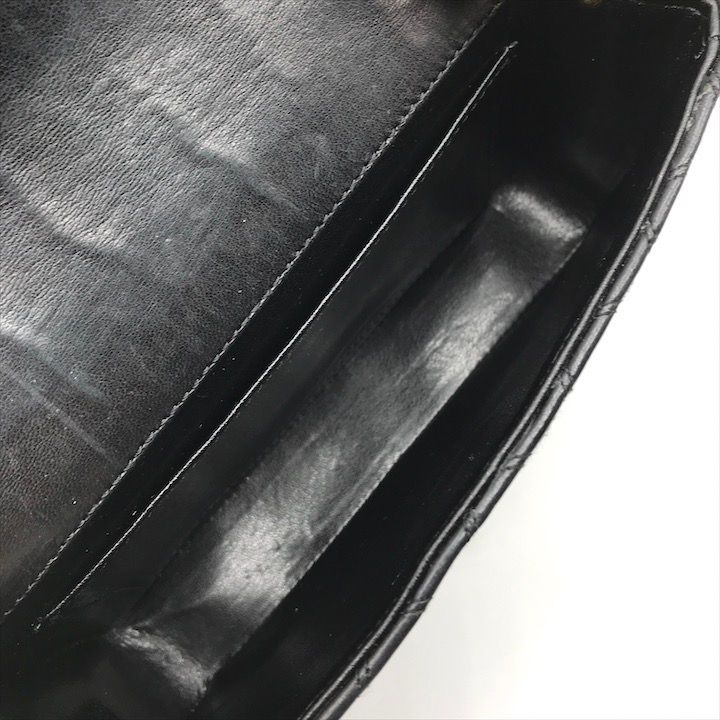 良品 CHANEL シャネル ミニ ビコローレ デカココマーク チェーン  