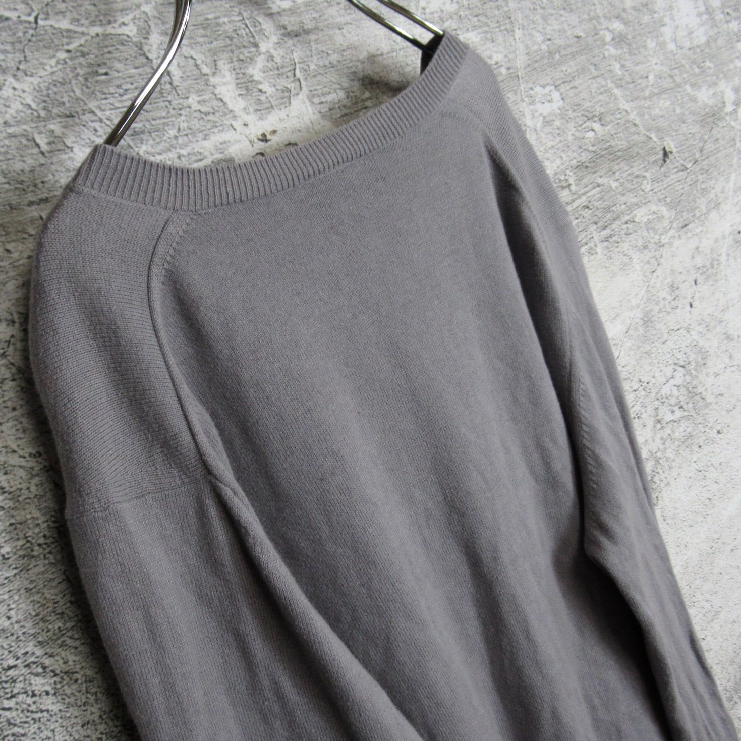 GOODENOUGH / グッドイナフ Cotton Cashmere Knit Sweater