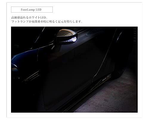 GT-R R35 流れるドアミラーウインカーレンズLED オプションランプ