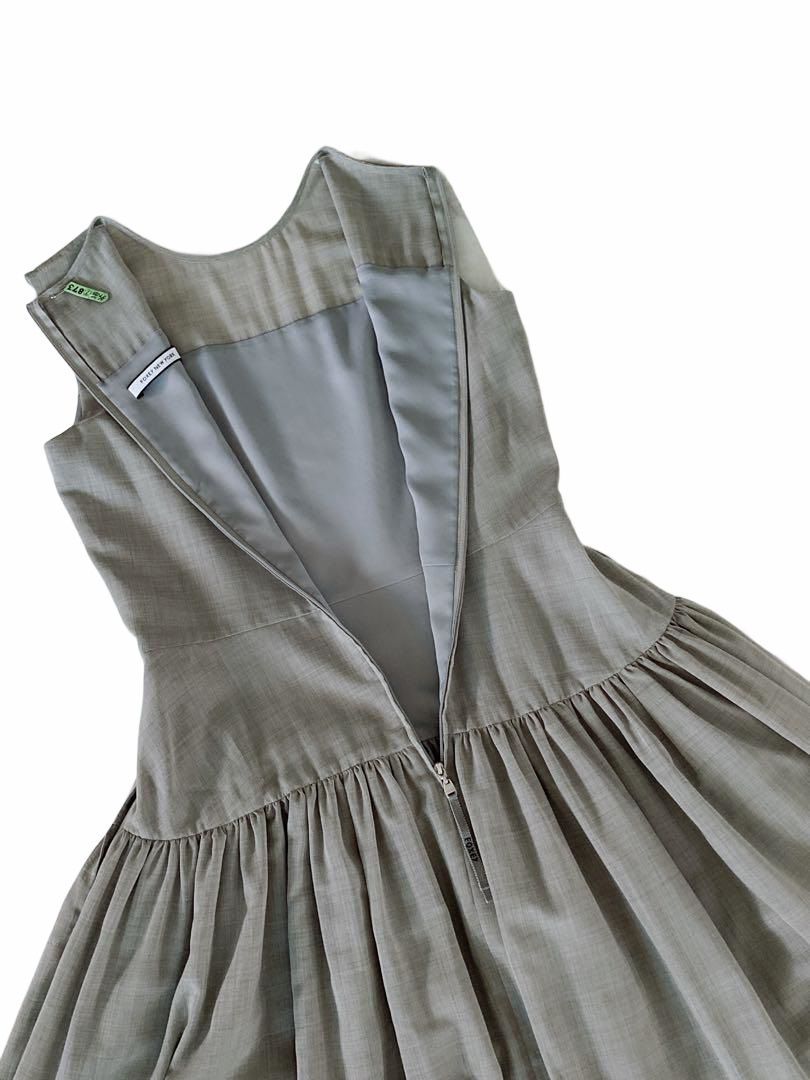 FOXEY/フォクシー 39427 裾フレアデザインノースリーブ ワンピース38