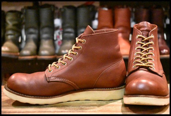 8D 良品 14年】レッドウィング 9105 アイリッシュセッター 赤茶 8D 良品 14年】レッドウィング 9105 アイリッシュセッター 赤茶