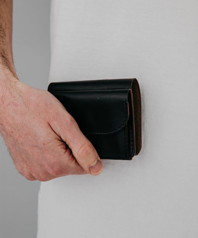 【 特価セール-SALE】 MR.OLIVE E.O.I HORWEEN CHROMEXCEL LEATHER MINI WALLET ミスターオリーブ ホーウィンクロムエクセルレザー ミニウォレット