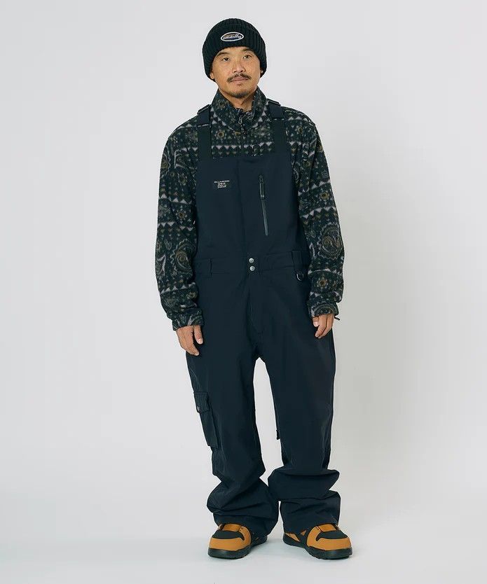 2025 2026 ビラボン 3 L POWSURF BIB スノーパンツ BLK メンズ