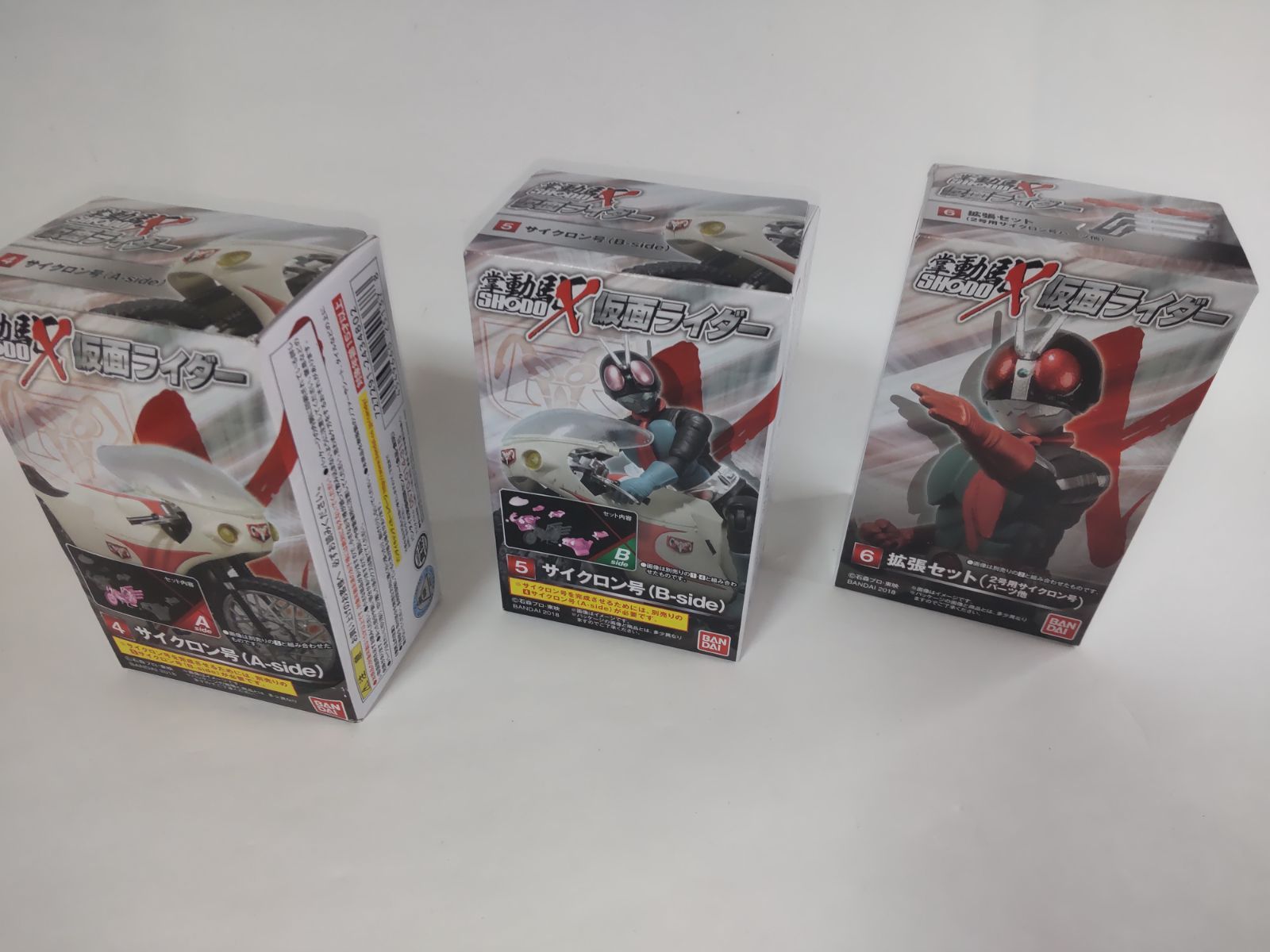 掌動駆 SHODO-X 仮面ライダー第1弾 全6種コンプリートセット