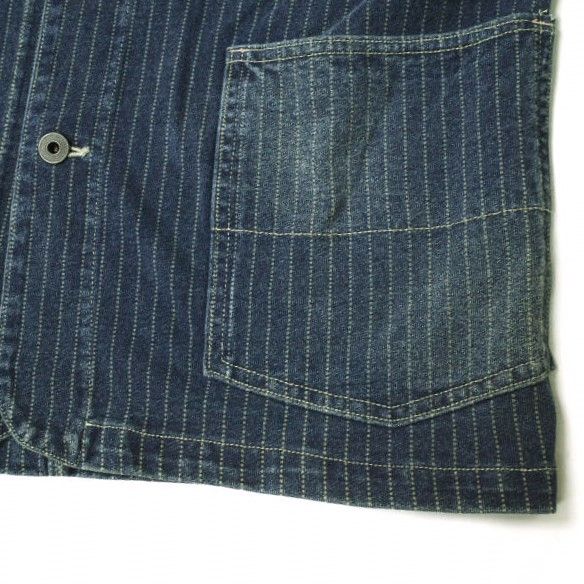 RRL ダブルアールエル WABASH STRIPE WORK JACKET ウォバッシュ