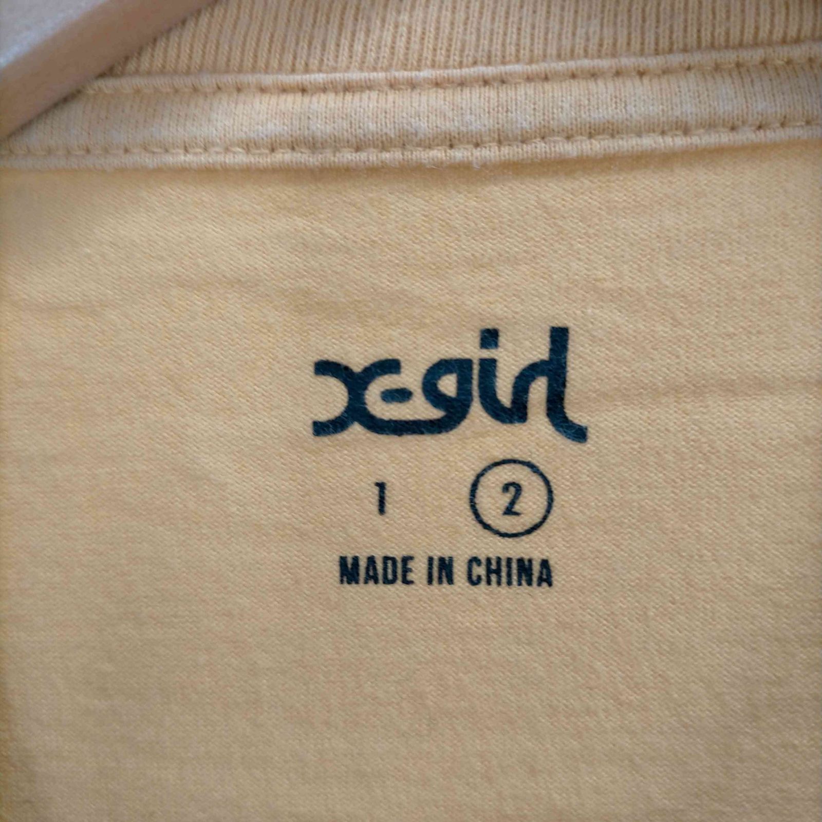 エックスガール X-girl 19SS EGYPTIAN S/S MENS TEE レディース