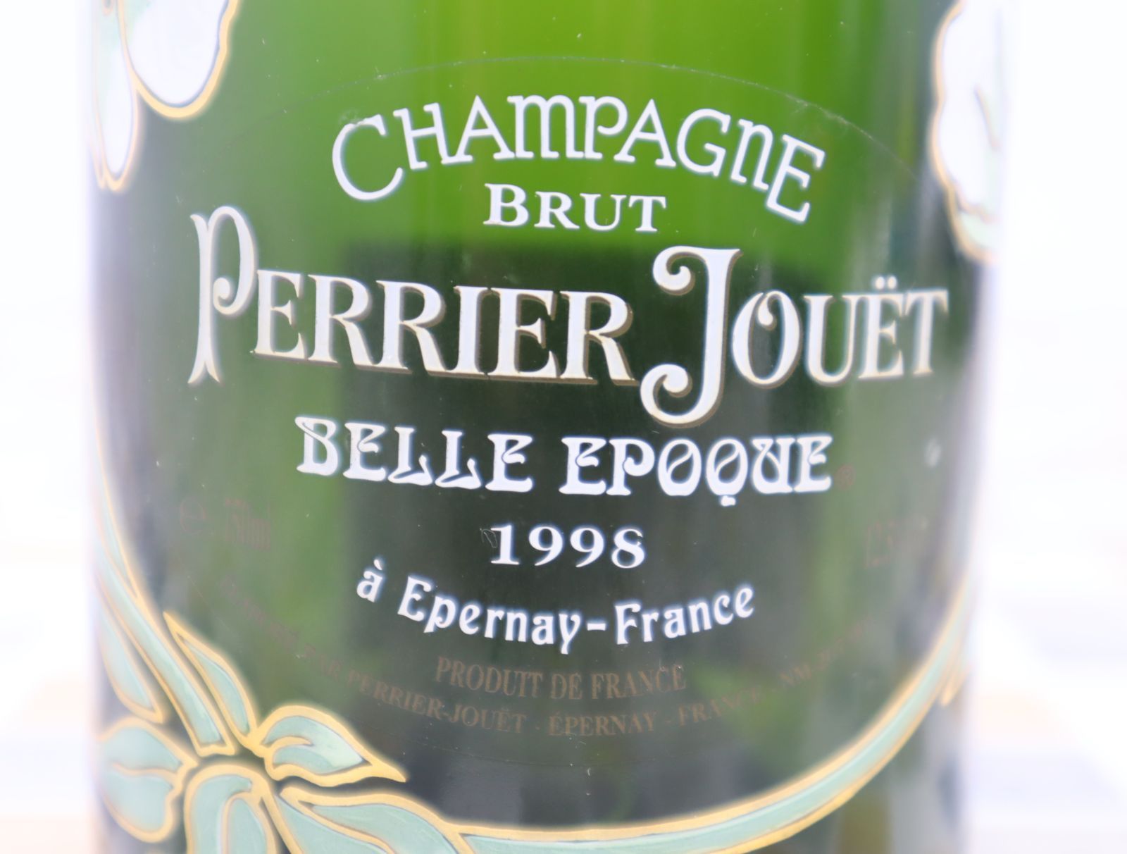 ベル・エポック 1998 空き瓶 ペリエ・ジュエ 750ml オブジェ - メルカリ