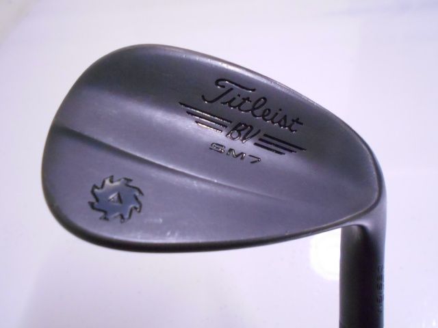 【中古】ウェッジ タイトリスト ボーケイSM7ジェットブラック48-10F N.S.PRO MODUS3 WEDGE 115 Wedge 48 ウエッジ スチールシャフト おすすめ メンズ 右 