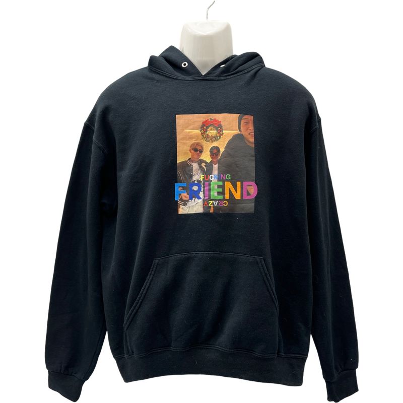 AMNJX プルオーバーパーカー 平本蓮 安保瑠輝也 ブラック - メルカリ